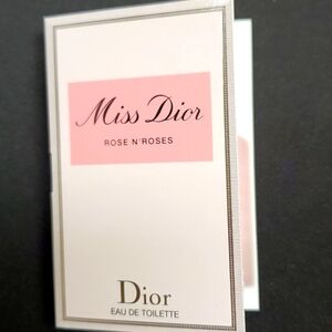 Miss Dior eau de toilette rose n roses scent, sample size